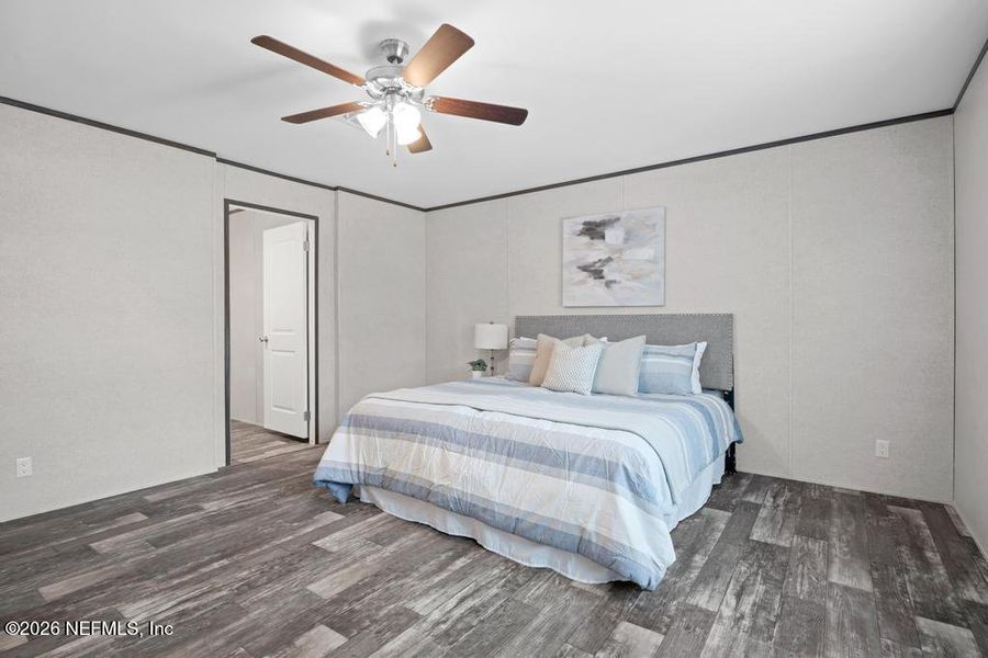 Furnished interior view inside a new home in , Hastings (Image 11).