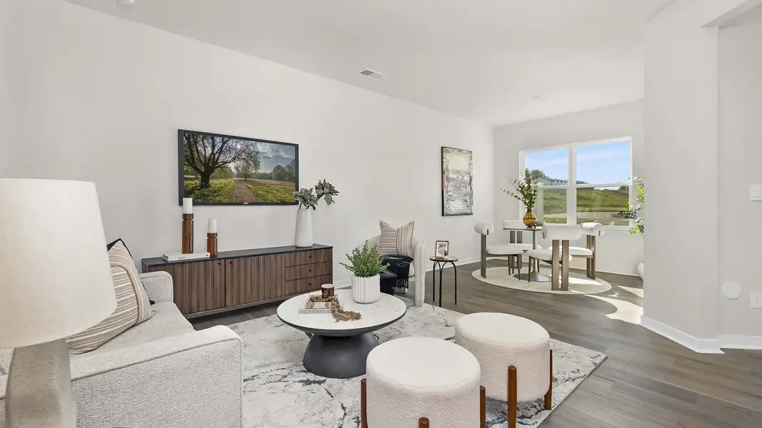 Furnished interior view inside a new home in Clark Creek Landing, Lincolnton (Image 3).