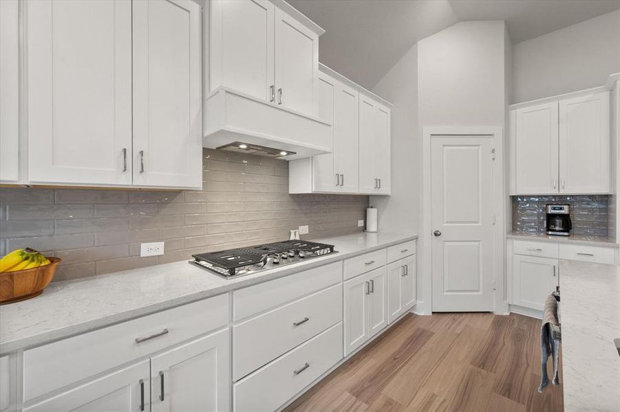 Furnished interior view inside a new home in Inspiration Collection at Bridgewater, Midlothian (Image 5).