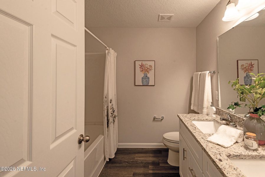 Furnished interior view inside a new home in , Jacksonville (Image 19).