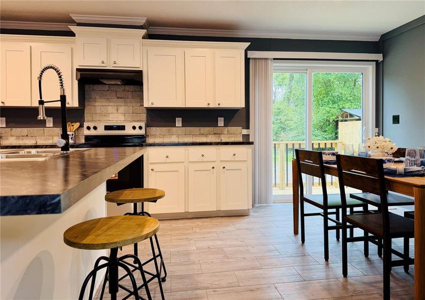 Furnished interior view inside a new home in , White Springs (Image 7).
