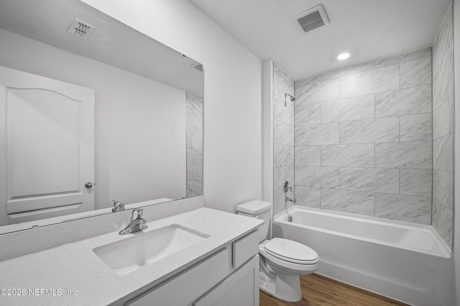 Furnished interior view inside a new home in Westport Landing, Jacksonville (Image 14).