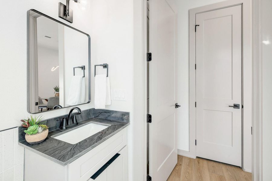 Furnished interior view inside a new home in , Austin (Image 24).