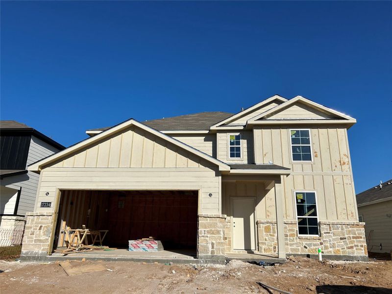 In-progress construction of a new home in Paloma at Sanford Farms, Waller, TX (Image 22).