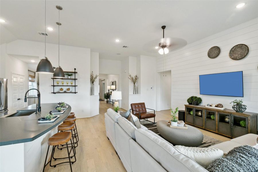 Cozy great room (*Photo not of actual home and used for illustration purposes only.) Cozy great room (*Photo not of actual home and used for illustration purposes only.)