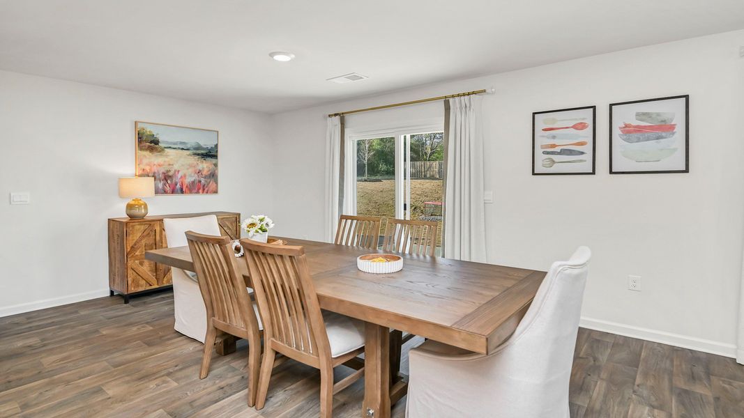 Furnished interior view inside a new home in Grand Oaks, Columbia (Image 12).