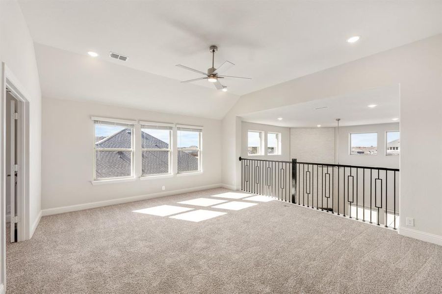 Spacious, unfurnished interior of a new home in Hayes Crossing, Midlothian (Image 31). Spacious, unfurnished interior of a new home in Hayes Crossing, Midlothian (Image 31).