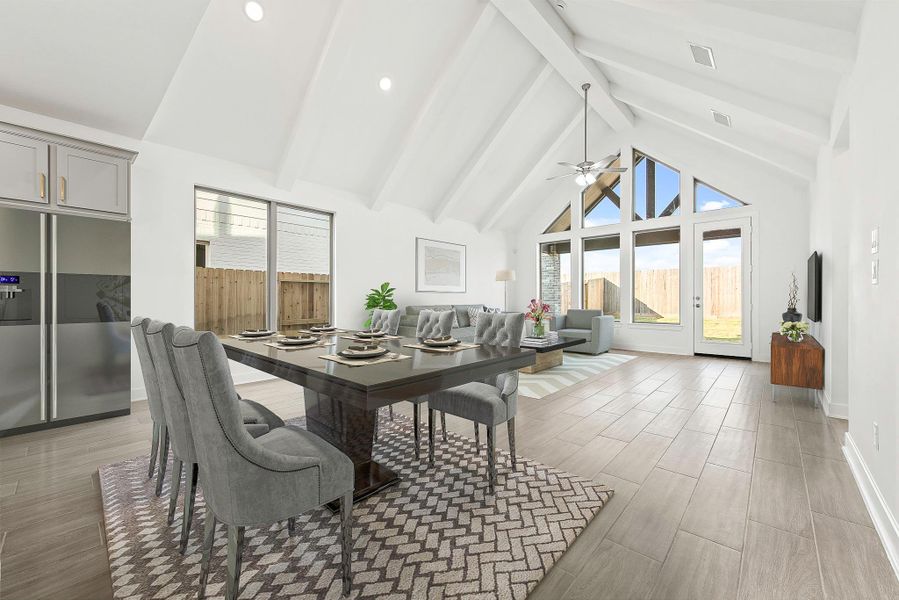 Virtually staged representative photo. Home under construction. Design selections and colors may vary.