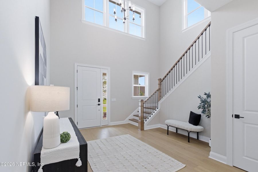 Furnished interior view inside a new home in , Ponte Vedra (Image 19).