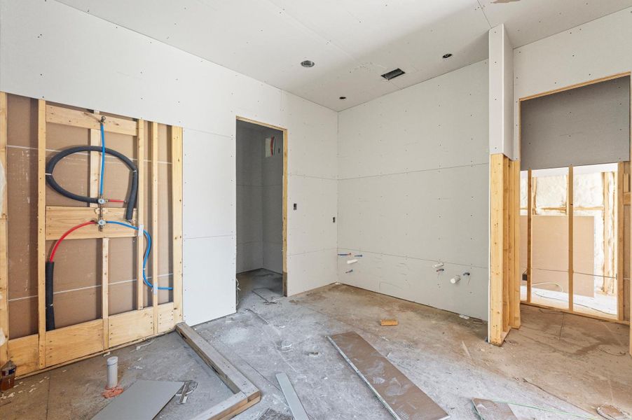 In-progress construction of a new home in , Houston, TX (Image 16).