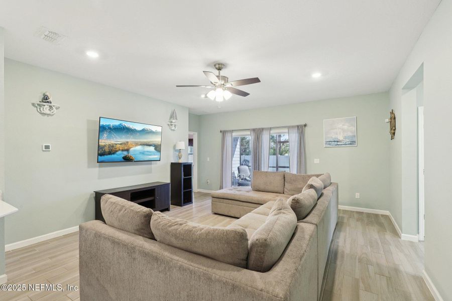 Furnished interior view inside a new home in Longleaf: Longleaf 60s, Jacksonville (Image 6).
