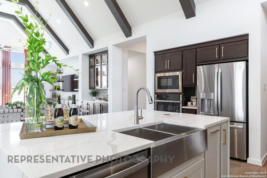 Close-up of interior finishes inside a home in The Crossvine, Schertz (Image 21).