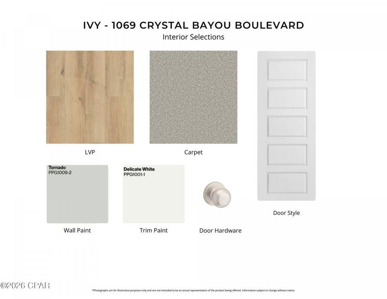 Sample of building materials used in homes in Breakfast Point East, Panama City Beach (Image 2). Sample of building materials used in homes in Breakfast Point East, Panama City Beach (Image 2).