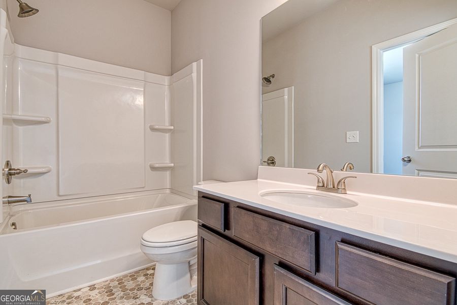 Furnished interior view inside a new home in The Towns at Auburn Station West, Auburn (Image 10). Furnished interior view inside a new home in The Towns at Auburn Station West, Auburn (Image 10).