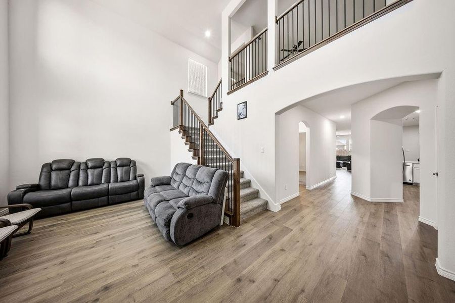 Furnished interior view inside a new home in , Aubrey (Image 6).
