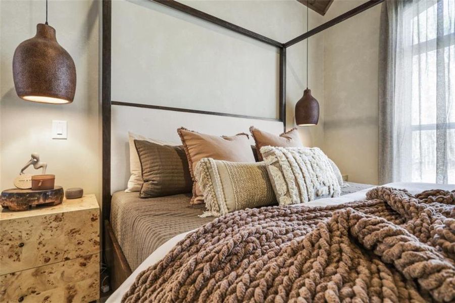 Furnished interior view inside a new home in , Ellijay (Image 40).