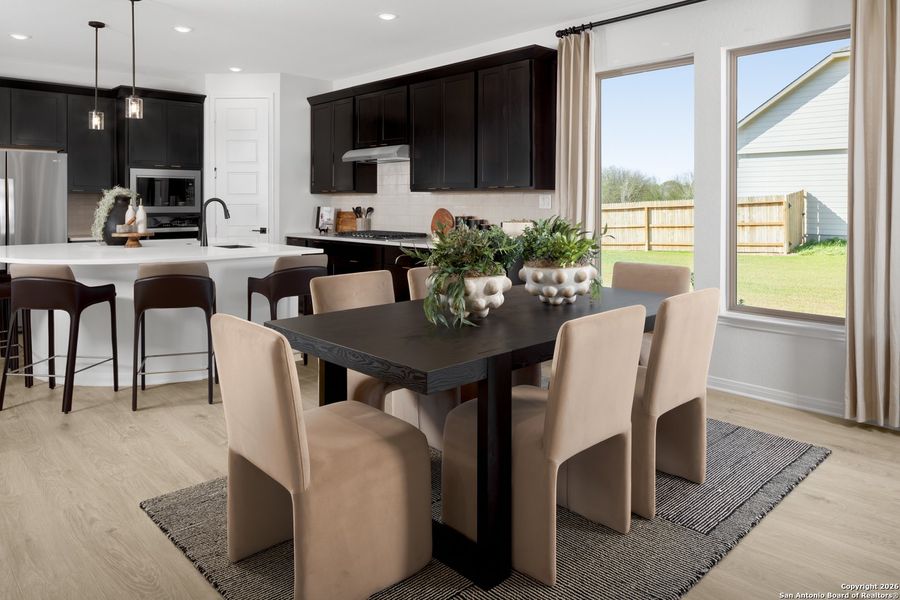 Furnished interior view inside a new home in Rhine Valley, Schertz (Image 17). Furnished interior view inside a new home in Rhine Valley, Schertz (Image 17).
