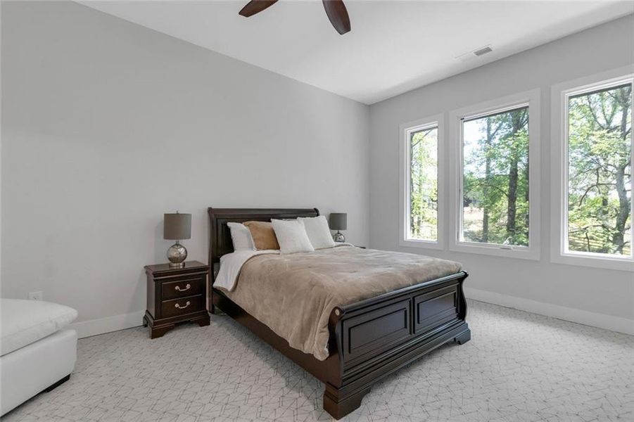 Furnished interior view inside a new home in , Roswell (Image 46).