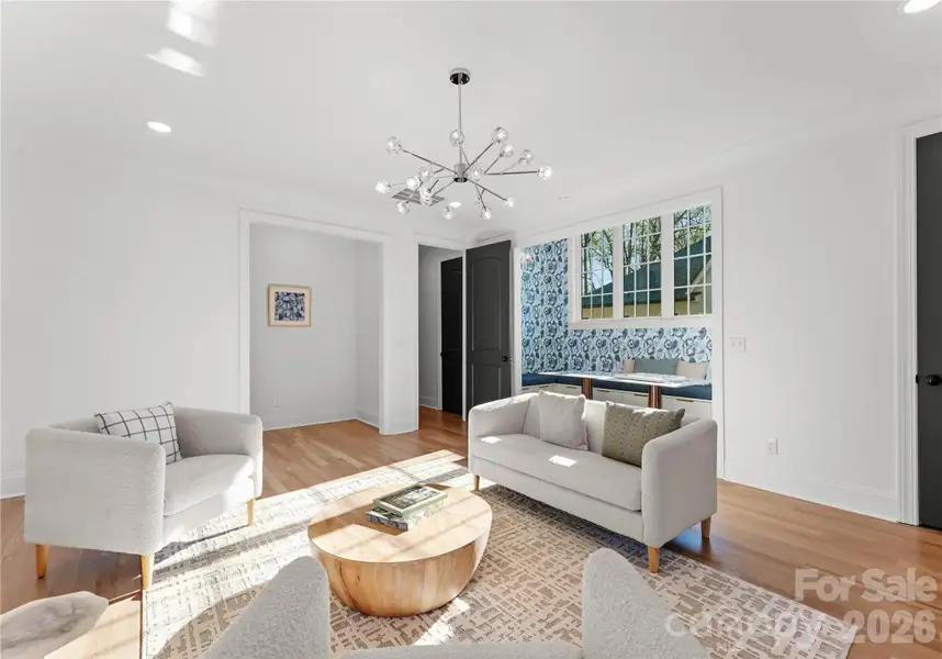 Furnished interior view inside a new home in , Charlotte (Image 10).