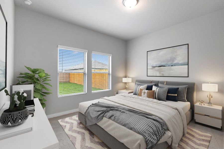 Furnished interior view inside a new home in Westridge Cove, Conroe (Image 6). Furnished interior view inside a new home in Westridge Cove, Conroe (Image 6).