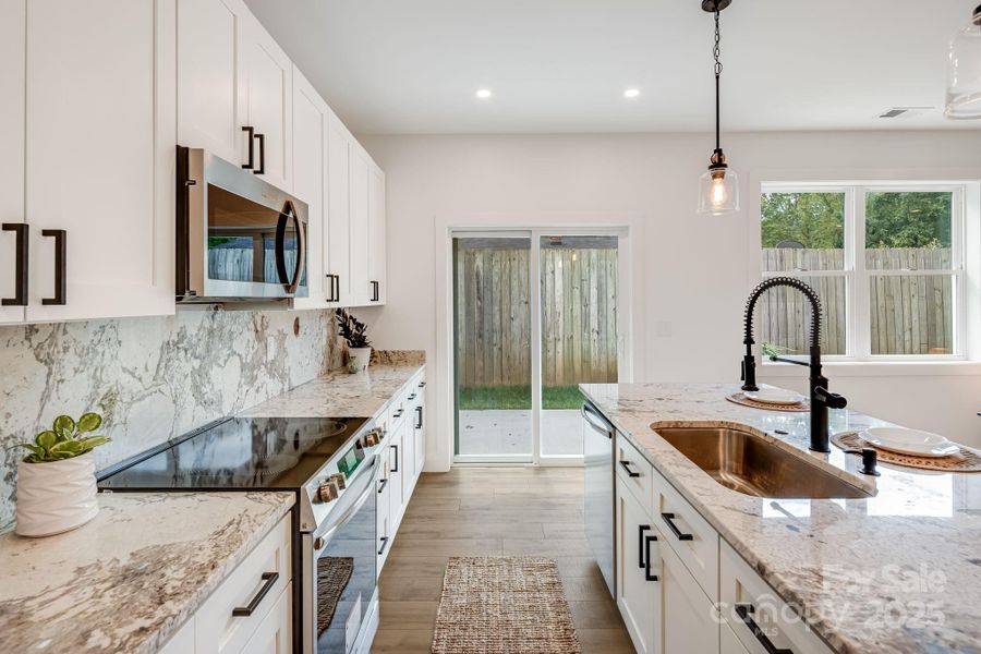 Furnished interior view inside a new home in , Asheville (Image 9).