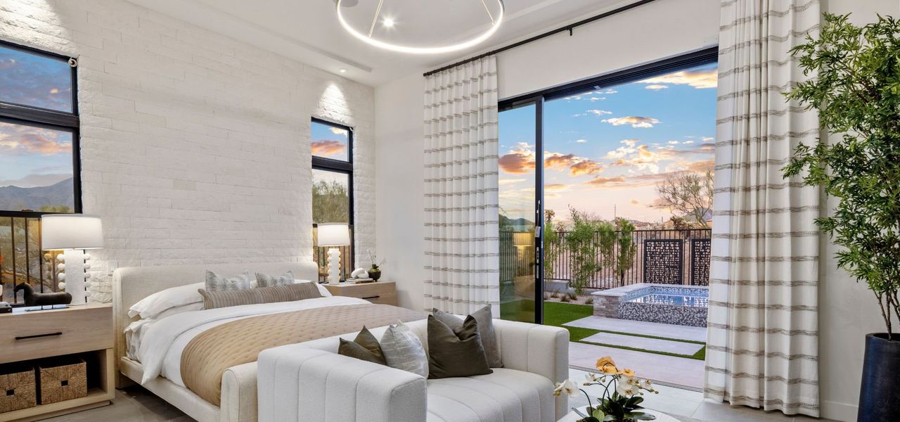 Furnished interior view inside a new home in Aura, Scottsdale (Image 6).