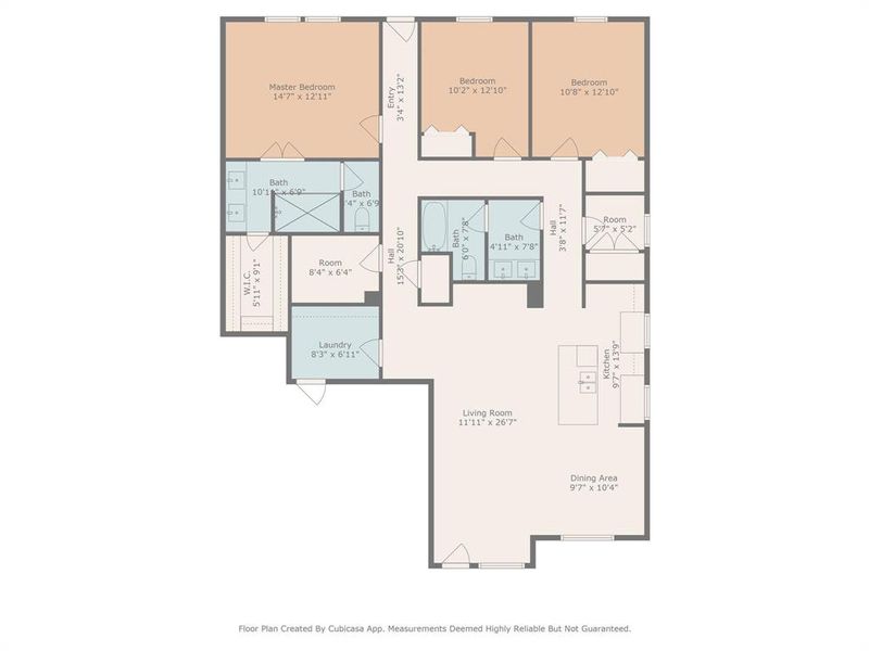 View of floor plan / room layout