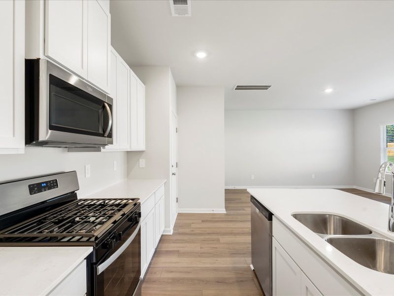 Furnished interior view inside a new home in Pleasant Brook, Piedmont (Image 5).