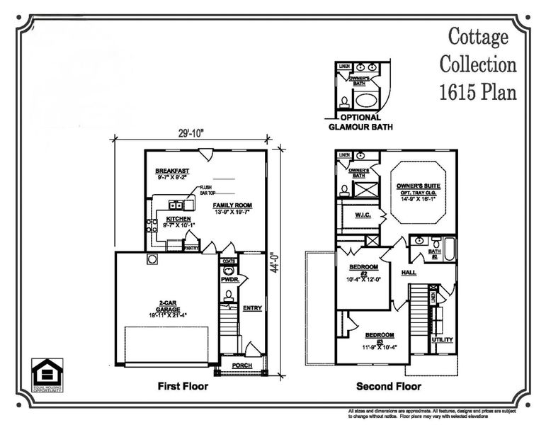 2D floor plan layout of this home in Stonehenge, Manchester, TN (Image 2).