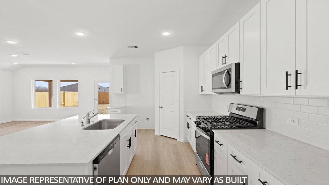 Furnished interior view inside a new home in Grand Pines, Magnolia (Image 6).