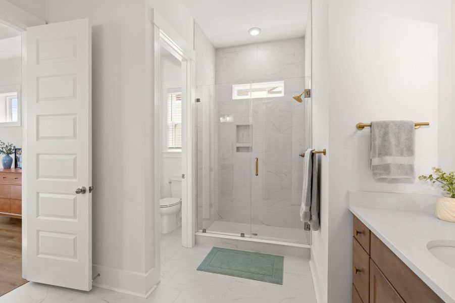 Furnished interior view inside a new home in , Summerville (Image 31).