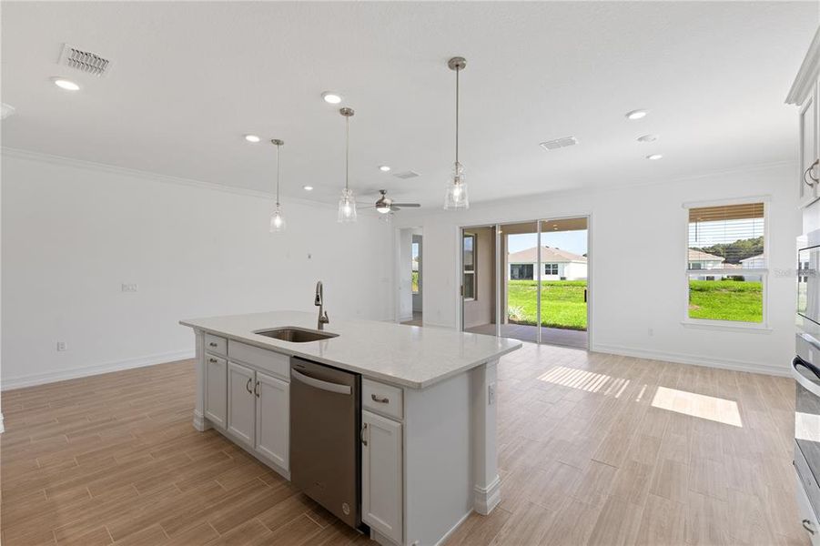 Furnished interior view inside a new home in Ocala Preserve, Ocala (Image 4).