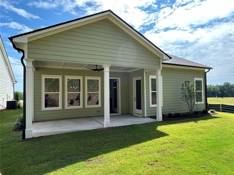 Exterior details and patio area of a home in , Gainesville (Image 3).