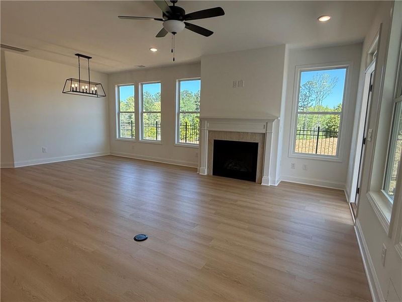 Spacious, unfurnished interior of a new home in Echols Farm, Hiram (Image 24). Spacious, unfurnished interior of a new home in Echols Farm, Hiram (Image 24).