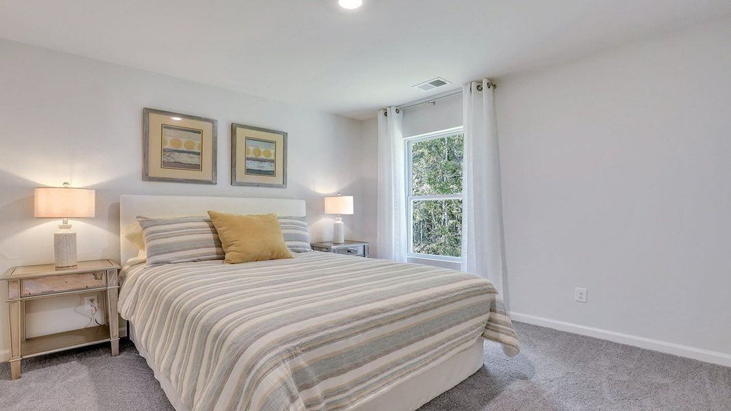 Furnished interior view inside a new home in The Retreat at East Argent, Ridgeland (Image 8).
