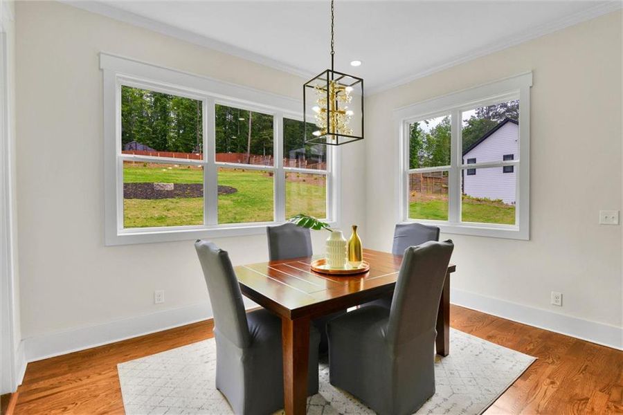 Furnished interior view inside a new home in , Snellville (Image 10).