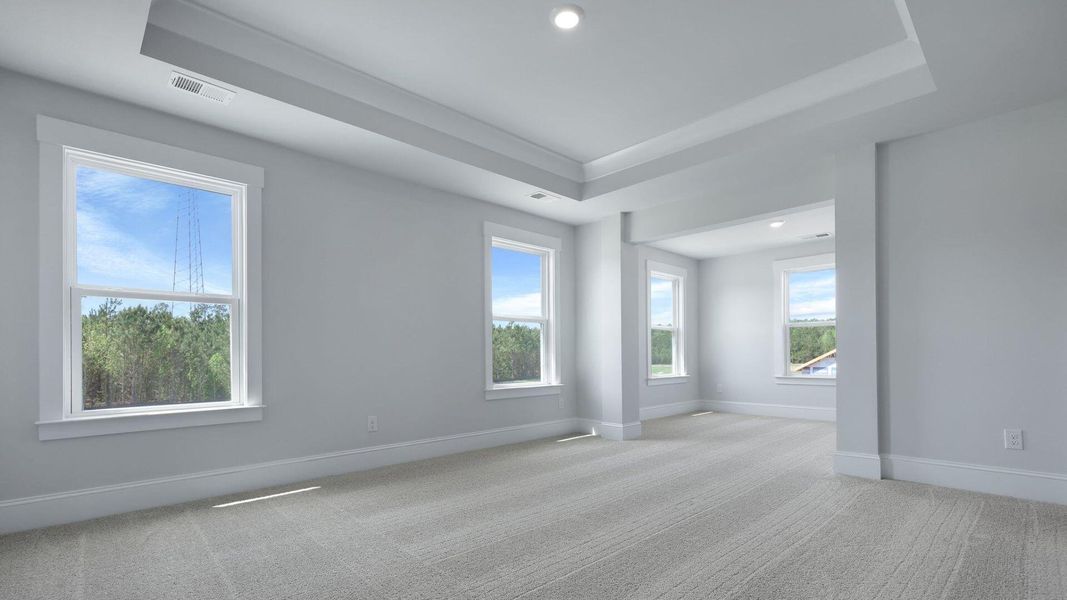 Spacious, unfurnished interior of a new home in Berkeley Bay, Ridgeville (Image 45).