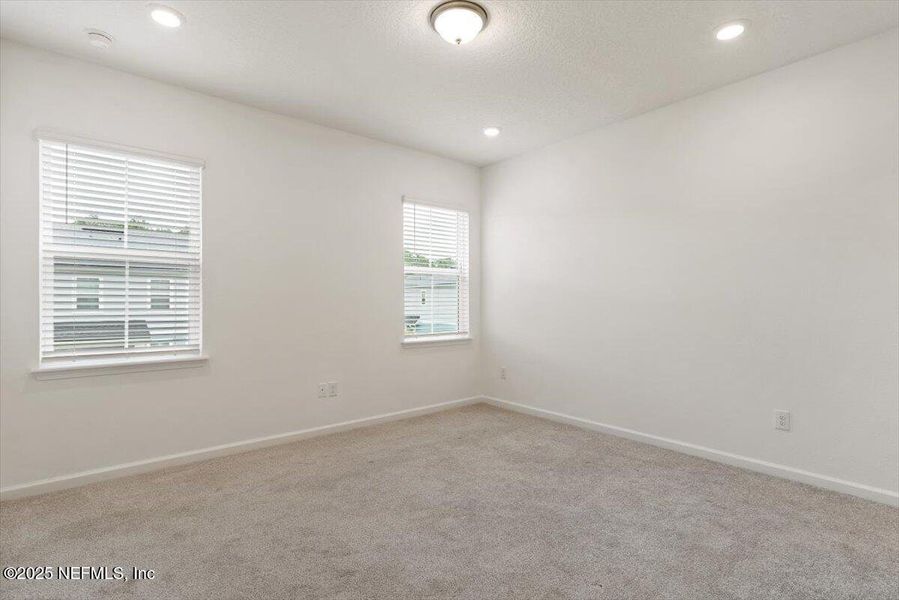 Spacious, unfurnished interior of a new home in Brandon Lakes at Silver Landing, St. Augustine (Image 26). Spacious, unfurnished interior of a new home in Brandon Lakes at Silver Landing, St. Augustine (Image 26).