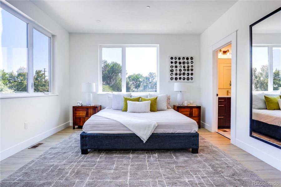Furnished interior view inside a new home in , Arvada (Image 6).