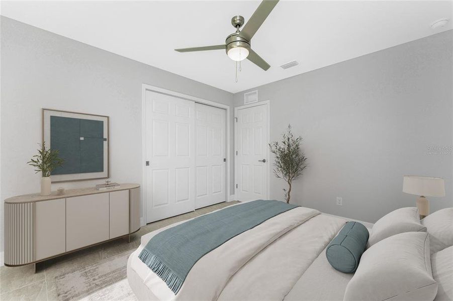 Furnished interior view inside a new home in , North Port (Image 18). Furnished interior view inside a new home in , North Port (Image 18).