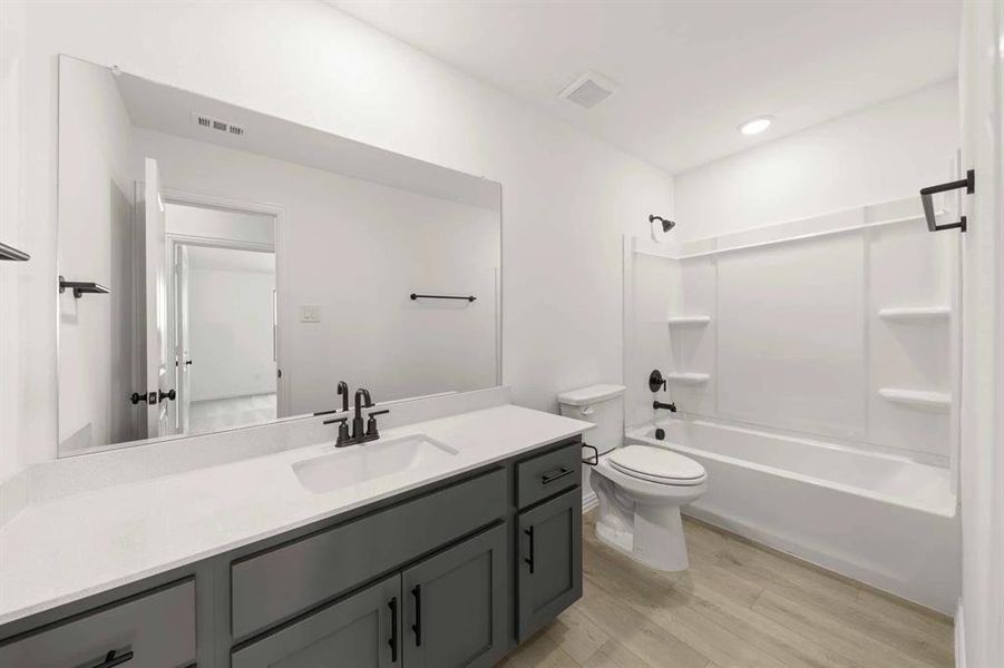 Furnished interior view inside a new home in Brookshire at Legacy Hills-60s, Celina (Image 9).