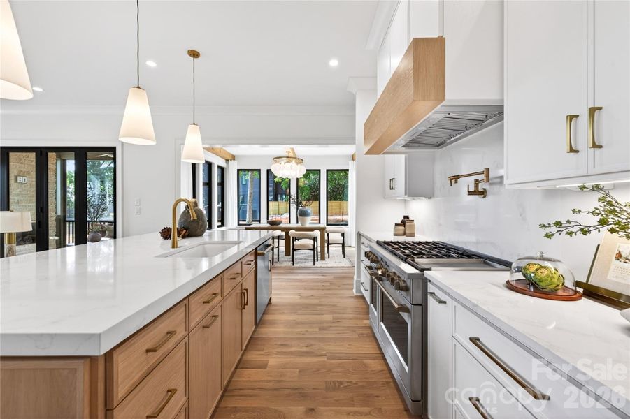 Furnished interior view inside a new home in , Charlotte (Image 6).