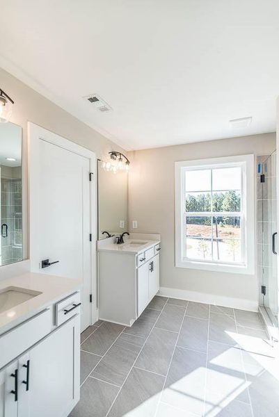 Furnished interior view inside a new home in , Decatur (Image 5).