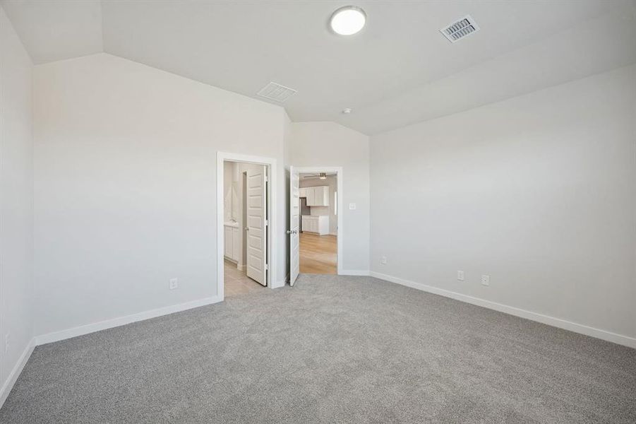 Primary Suite in the Oak II home plan by Trophy Signature Homes – REPRESENTATIVE PHOTO Primary Suite in the Oak II home plan by Trophy Signature Homes – REPRESENTATIVE PHOTO