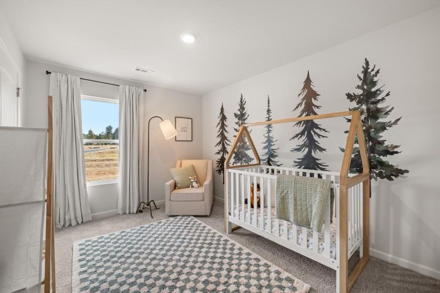 Furnished interior view inside a new home in Hughes Court, Dawsonville (Image 21).