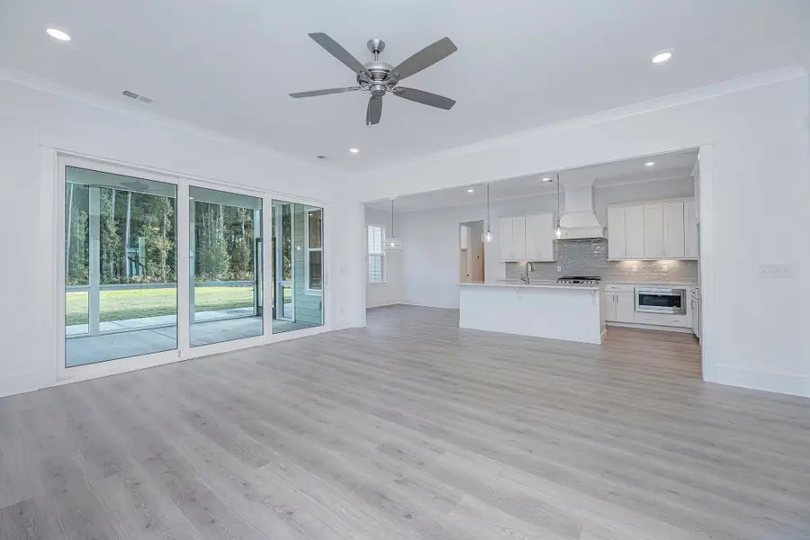 Representative unfurnished interior of a home built from the Hampton by Homes by Dickerson in Nexton, Summerville (Image 21). Representative unfurnished interior of a home built from the Hampton by Homes by Dickerson in Nexton, Summerville (Image 21).