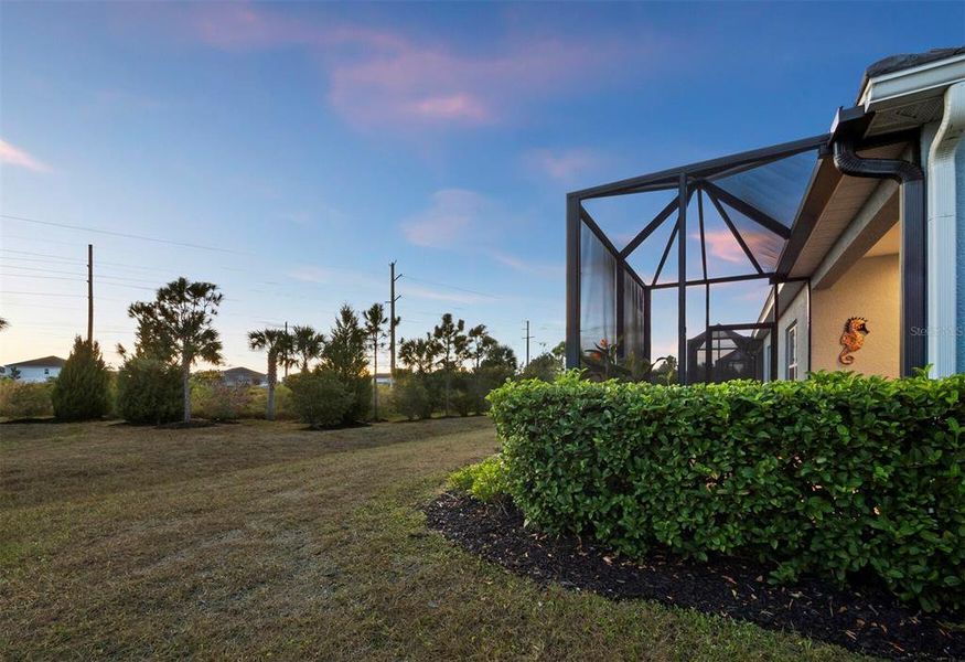 Exterior details and patio area of a home in , Sarasota (Image 28).