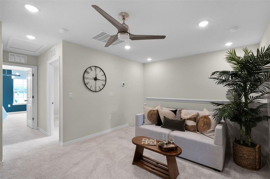 Furnished interior view inside a new home in Delaney Reserve, Deland (Image 39).