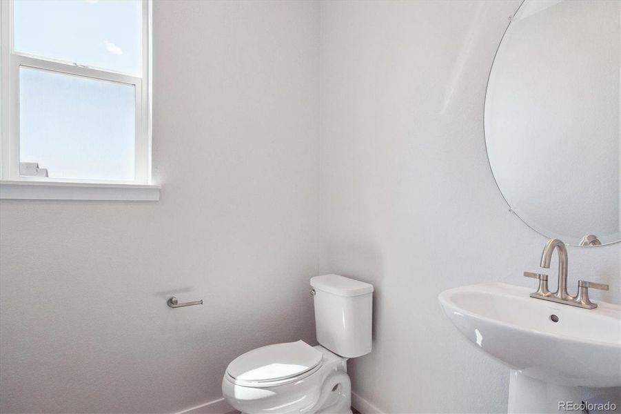 Furnished interior view inside a new home in Paired Homes at Alder Creek, Parker (Image 10).