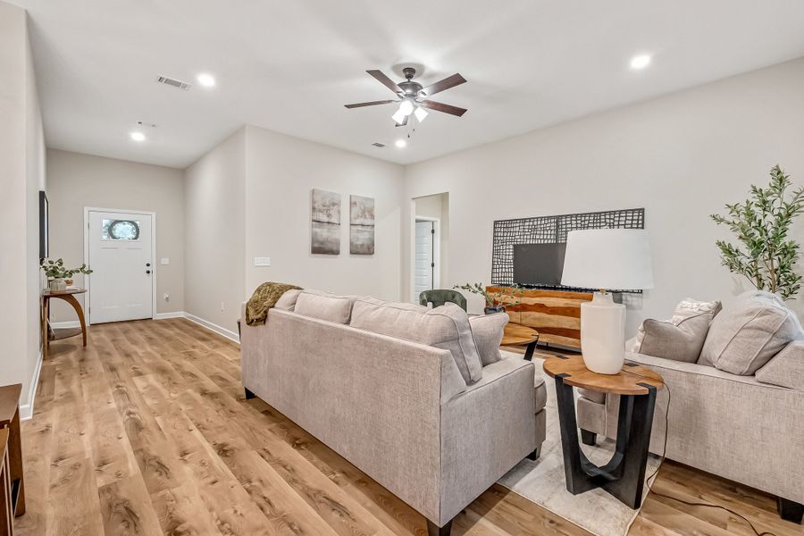 Furnished interior view inside a new home in , Crestview (Image 29).